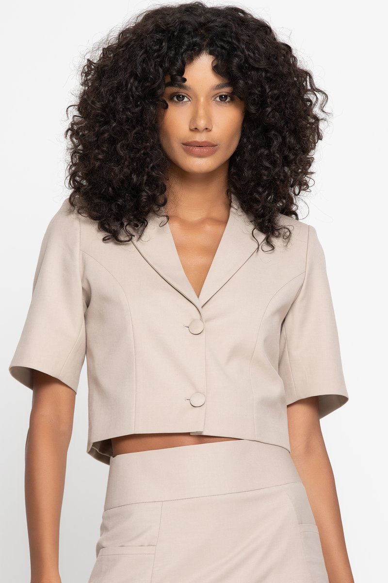 MISS LILI CROPPED BLAZER (B2B)