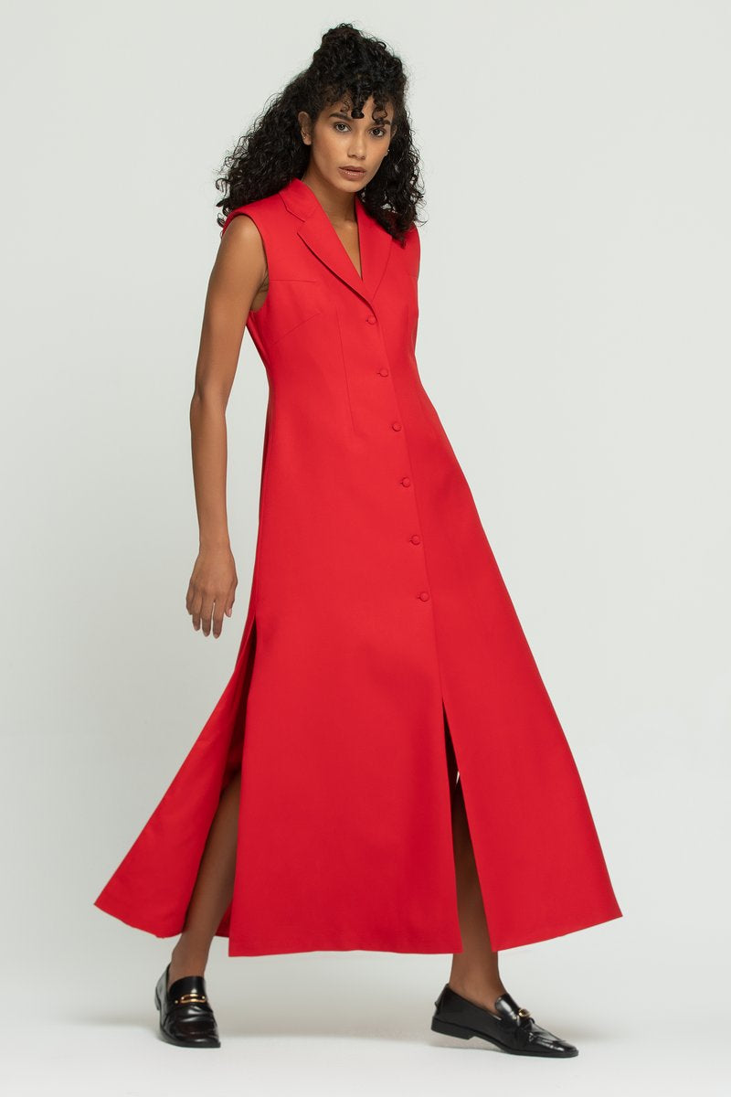 LILI'S LONG VEST DRESS