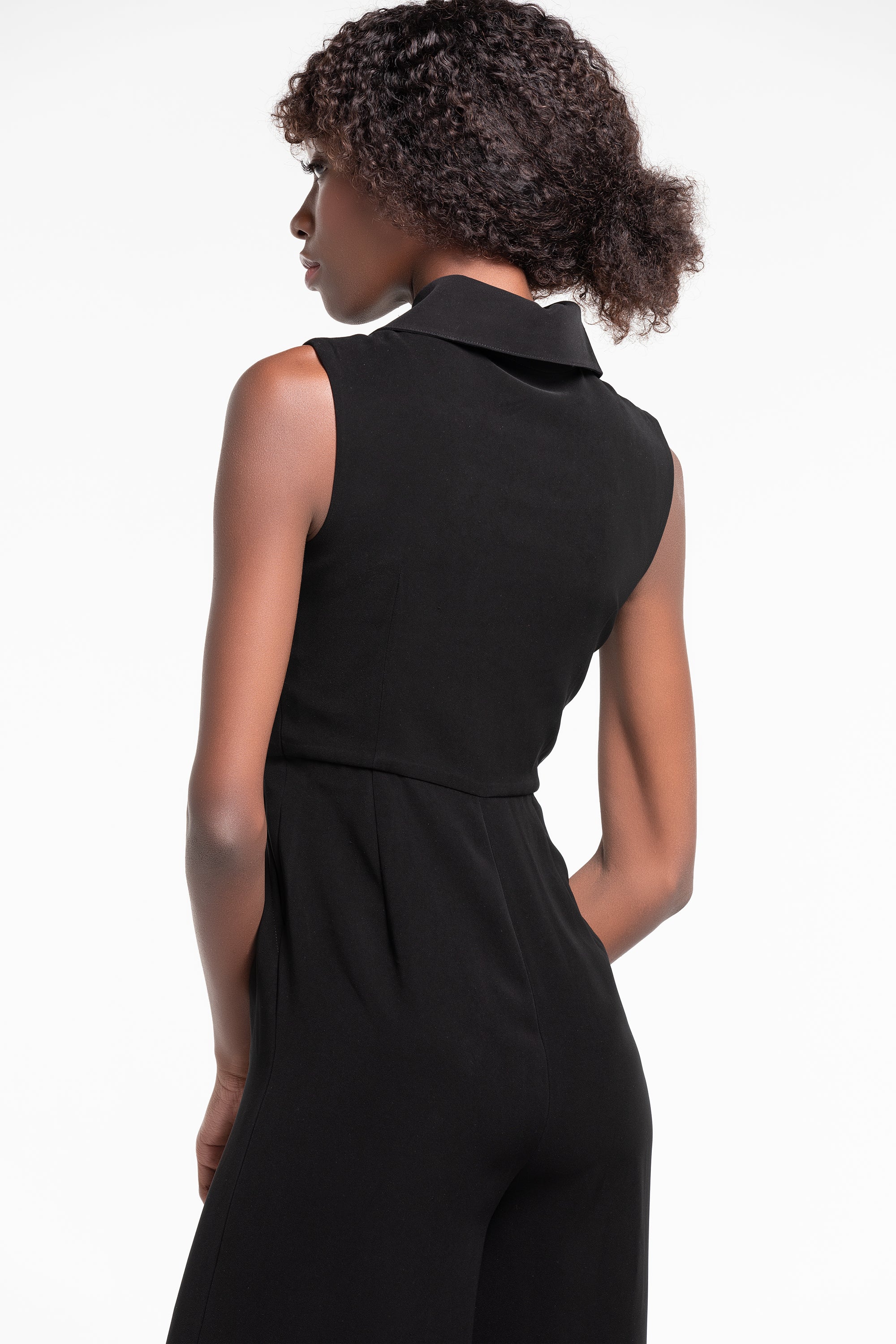 THE LILI ICONIC COLLAR JUMPSUIT (B2B)