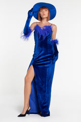 THE VELVET LONG DRESS