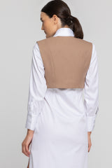 CLASSIC CROPPED VEST