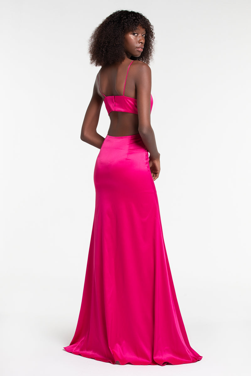 THE LILI CUTOUT LONG DRESS