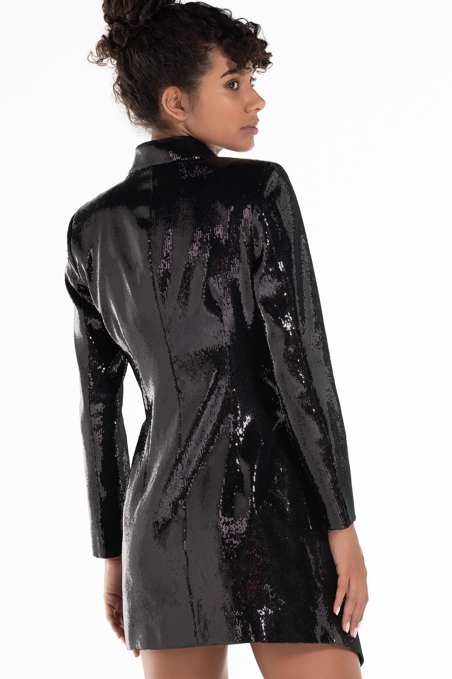 ASYMMETRIC FESTIVE BLAZER DRESS (B2B)