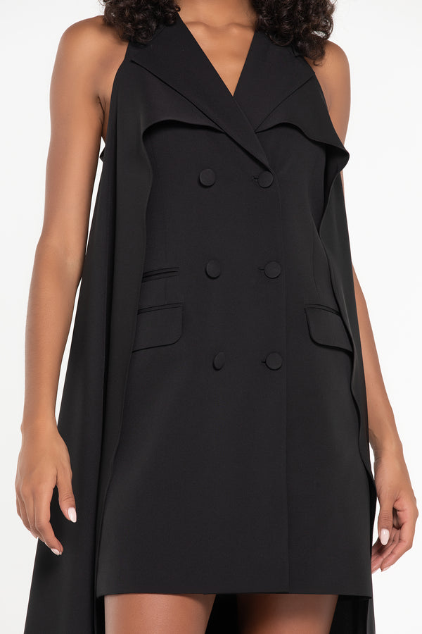 THE LILI CAPE VEST DRESS